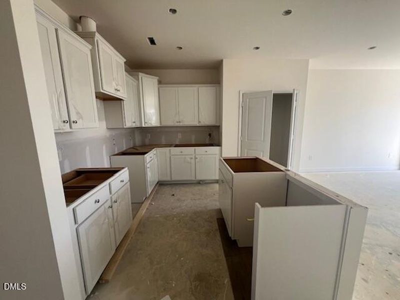 In-progress construction of a new home in Townes at North Main, Lillington, NC (Image 24).