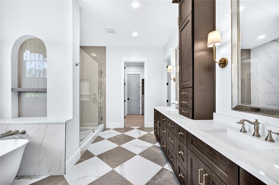 Furnished interior view inside a new home in , Dade City (Image 18).
