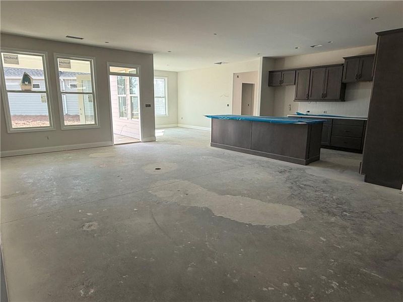 In-progress construction of a new home in , Hiram, GA (Image 19).