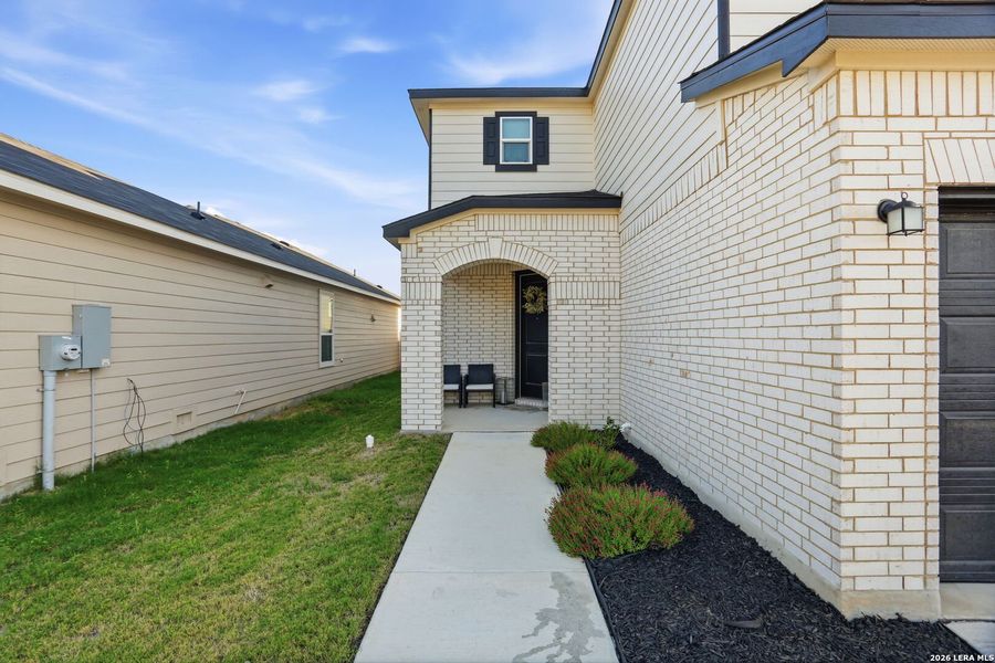 Exterior details and patio area of a home in , San Antonio (Image 3).