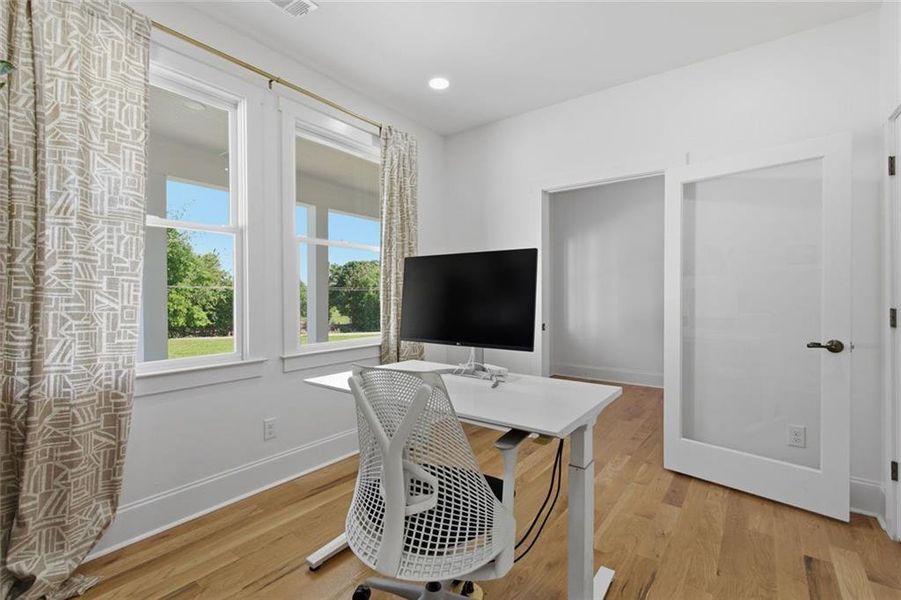 Furnished interior view inside a new home in , Snellville (Image 35).