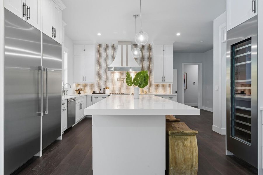 Furnished interior view inside a new home in , Palm Beach Gardens (Image 20).