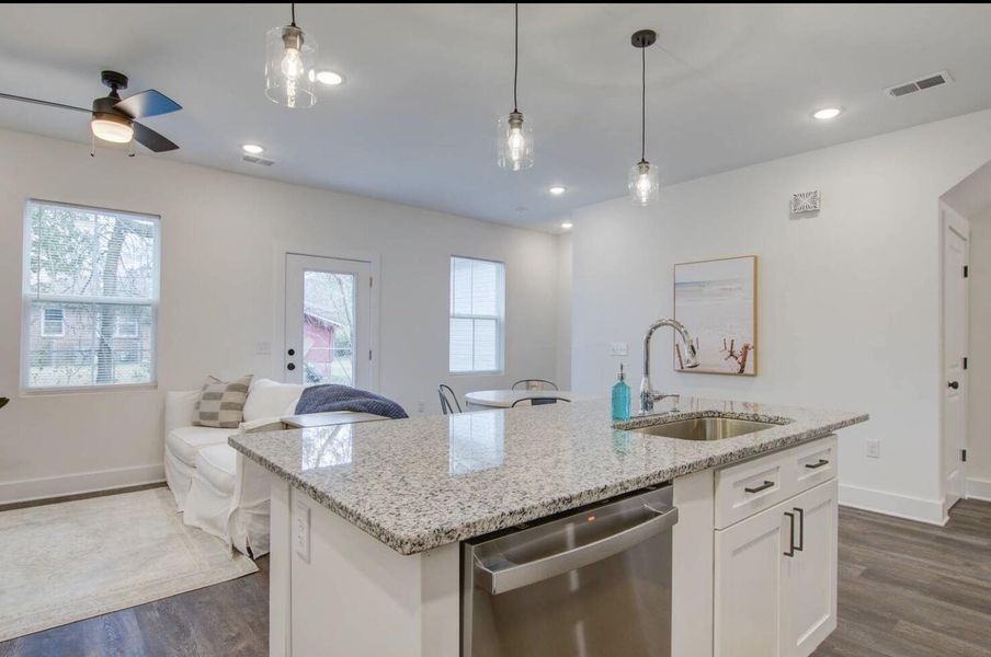 Furnished interior view inside a new home in , Hanahan (Image 6).