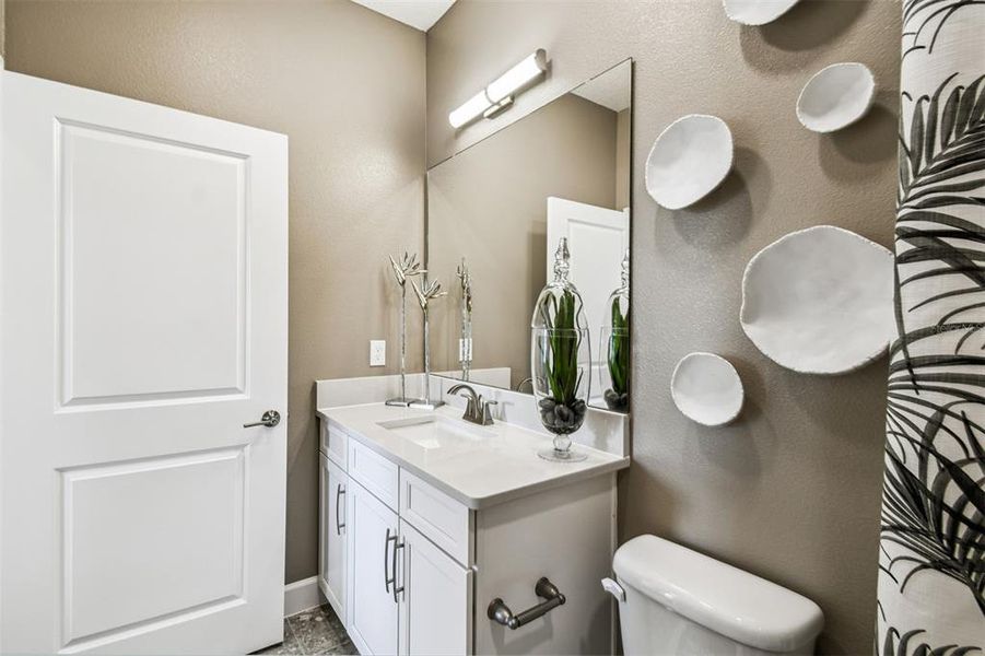 Furnished interior view inside a new home in Lake Star at Ovation, Winter Garden (Image 17).