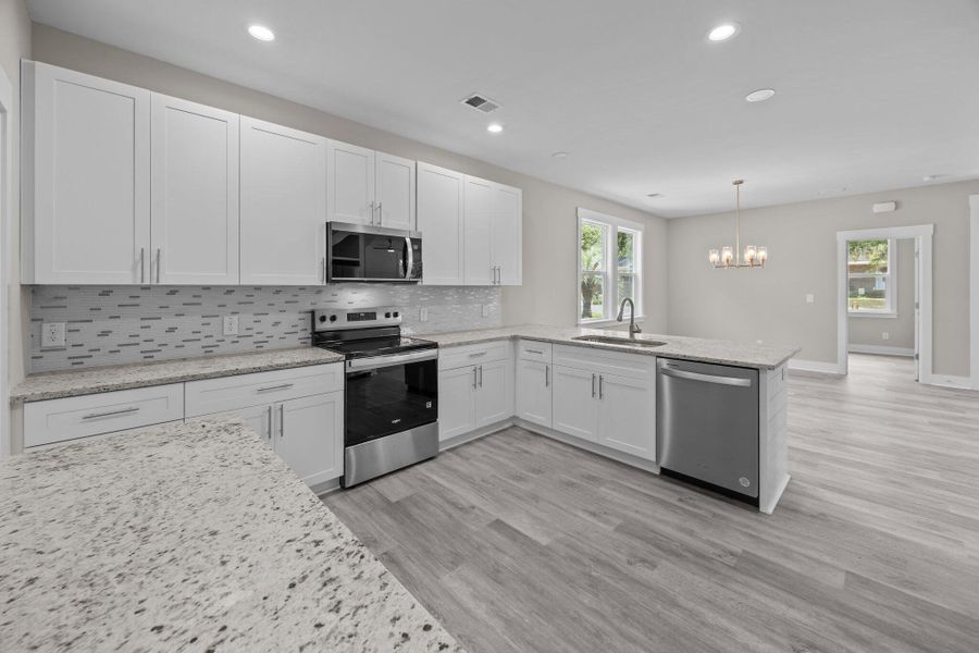 Furnished interior view inside a new home in , Summerville (Image 18).
