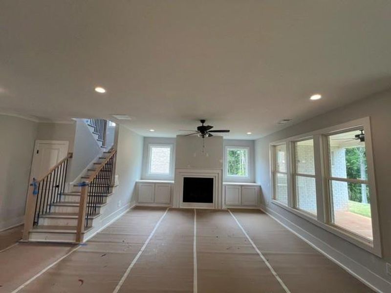In-progress construction of a new home in , Buford, GA (Image 15).
