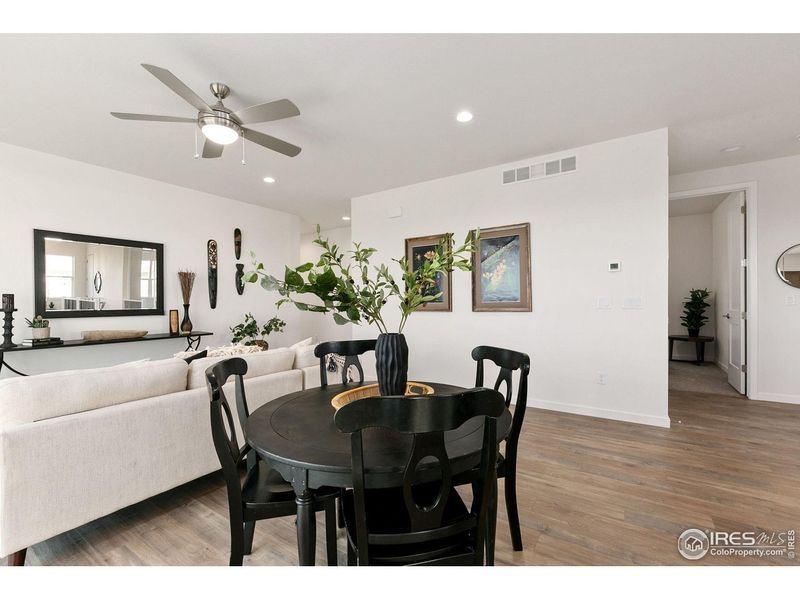 Furnished interior view inside a new home in , Fort Collins (Image 18).