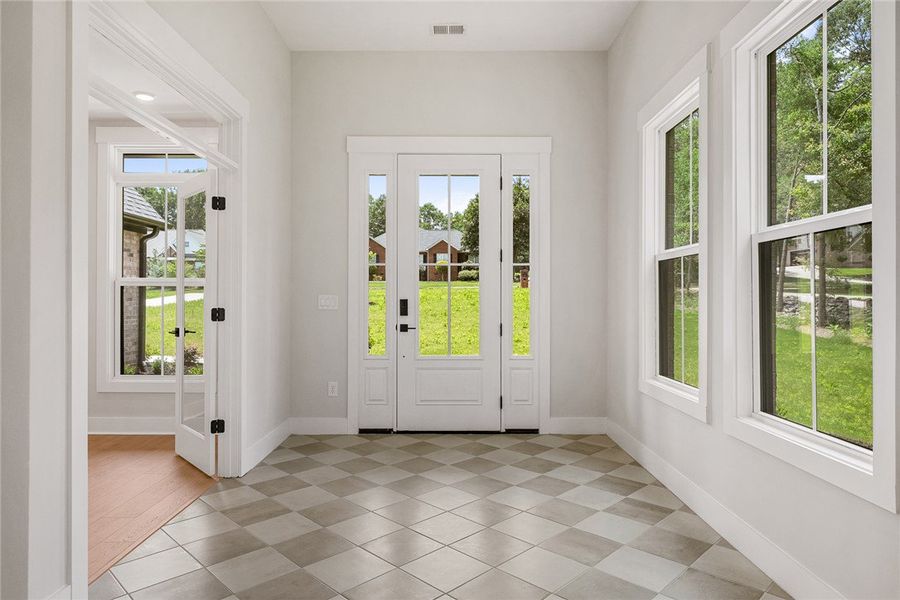 image is of a different house, same floor plan.  I
