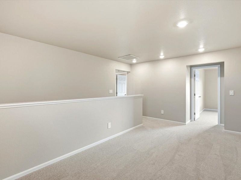 Spacious, unfurnished interior of a new home in Meridian Ranch, Peyton (Image 18).
