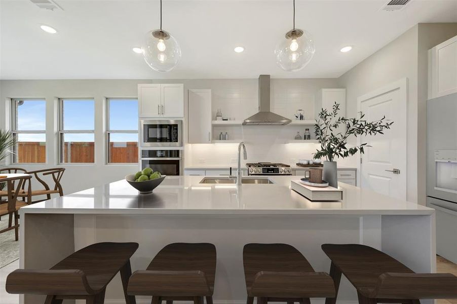 Furnished interior view inside a new home in Heritage Ranch, Sherman (Image 9).