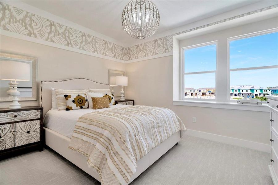 Furnished interior view inside a new home in , Wesley Chapel (Image 18).