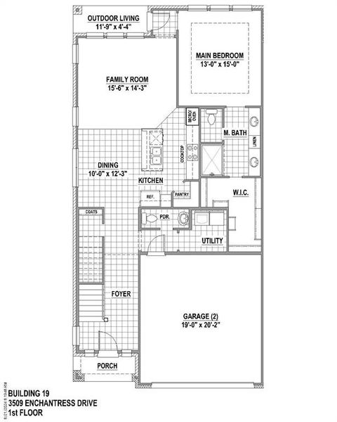 1st Level Floor plan