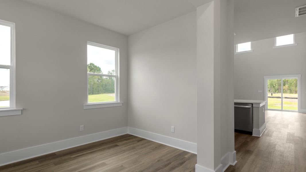Spacious, unfurnished interior of a new home in Indigo Preserve Townhomes, Leland (Image 15).