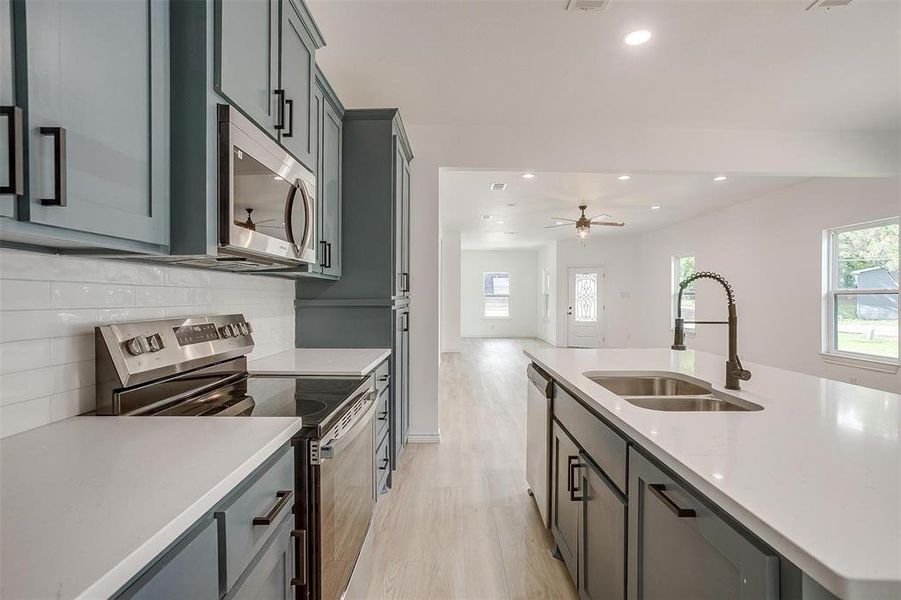 Furnished interior view inside a new home in , Granbury (Image 4).