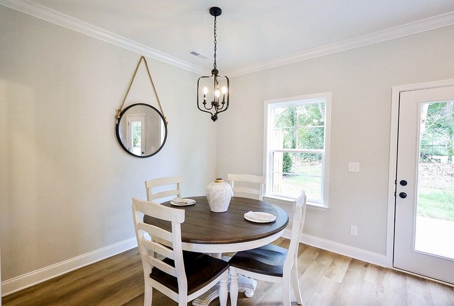 Furnished interior view inside a new home in The Nassau, Chattanooga (Image 15).