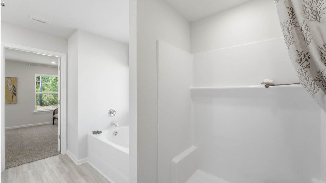 Furnished interior view inside a new home in Chateau Nemours, Port Saint Joe (Image 20).