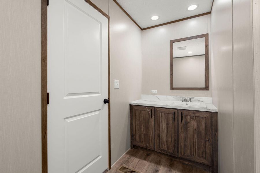 Furnished interior view inside a new home in , Cottageville (Image 15).