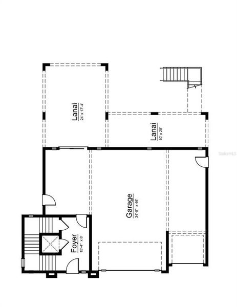 2D floor plan layout of this home in , Clearwater Beach, FL (Image 6).