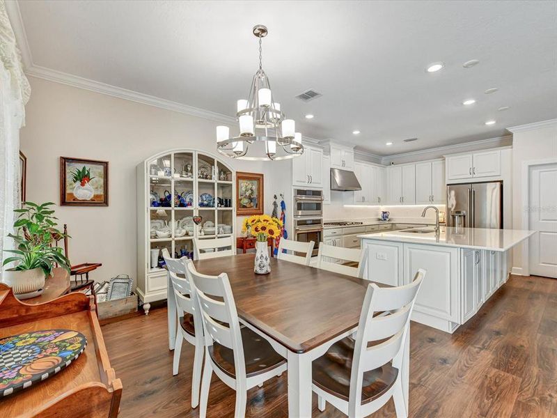 Furnished interior view inside a new home in , Wesley Chapel (Image 11).