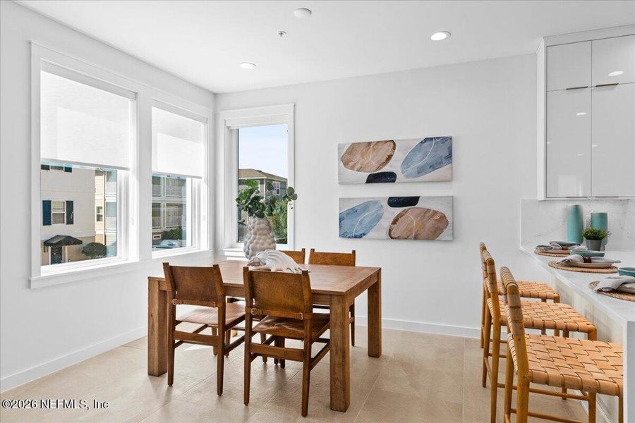 Furnished interior view inside a new home in , Jacksonville Beach (Image 19).