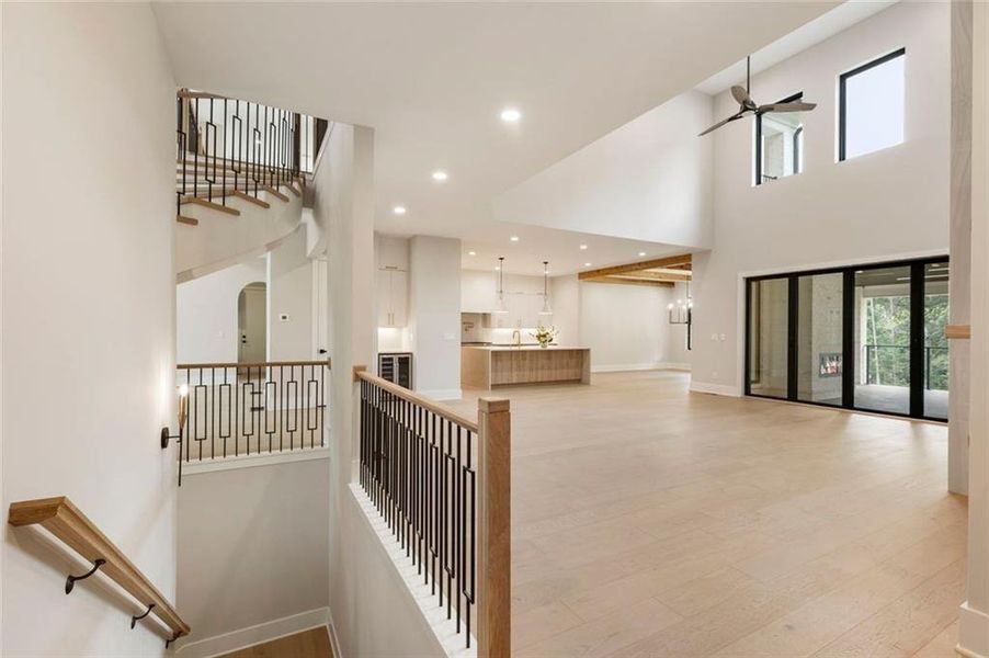 Furnished interior view inside a new home in , Milton (Image 29). Furnished interior view inside a new home in , Milton (Image 29).