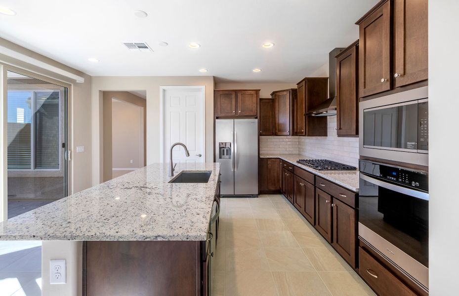 Furnished interior view inside a new home in Del Webb at Rocking K, Tucson (Image 10). Furnished interior view inside a new home in Del Webb at Rocking K, Tucson (Image 10).