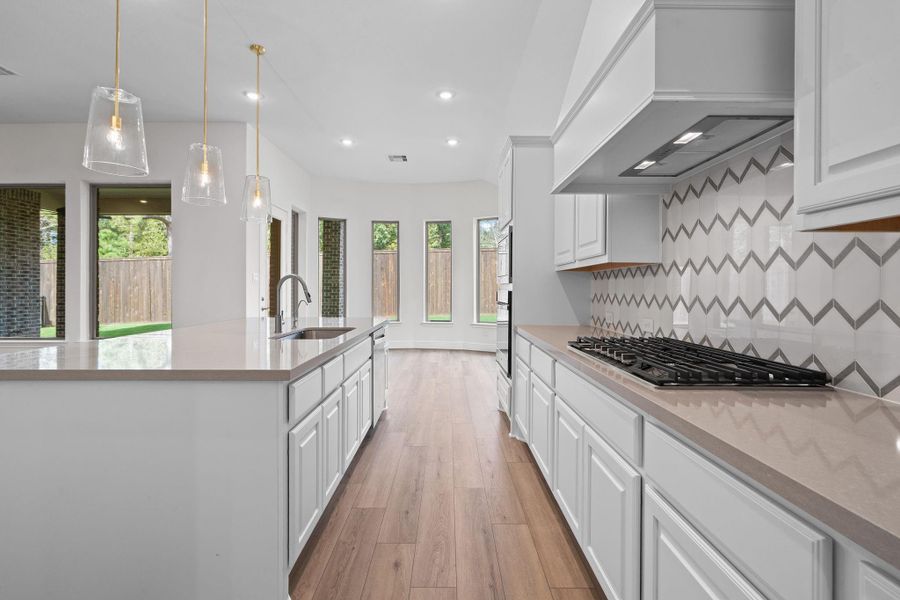 Furnished interior view inside a new home in Chambers Creek, Willis (Image 7).