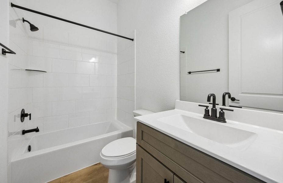 Furnished interior view inside a new home in Katy Court, Katy (Image 13).