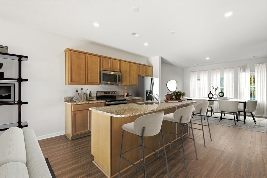 Representative furnished interior of a home built from the Sunflower - Genesis Value Collection by Mungo Homes in Edwards Station, Taylors (Image 3).