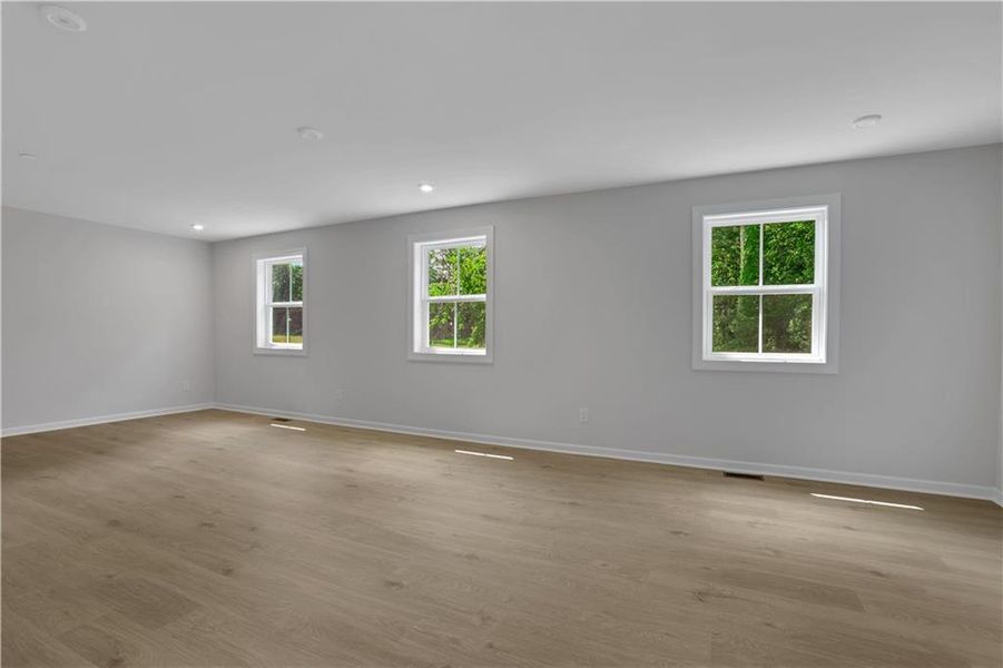 Spacious, unfurnished interior of a new home in Poppy at GreenHouse, Marietta (Image 18).