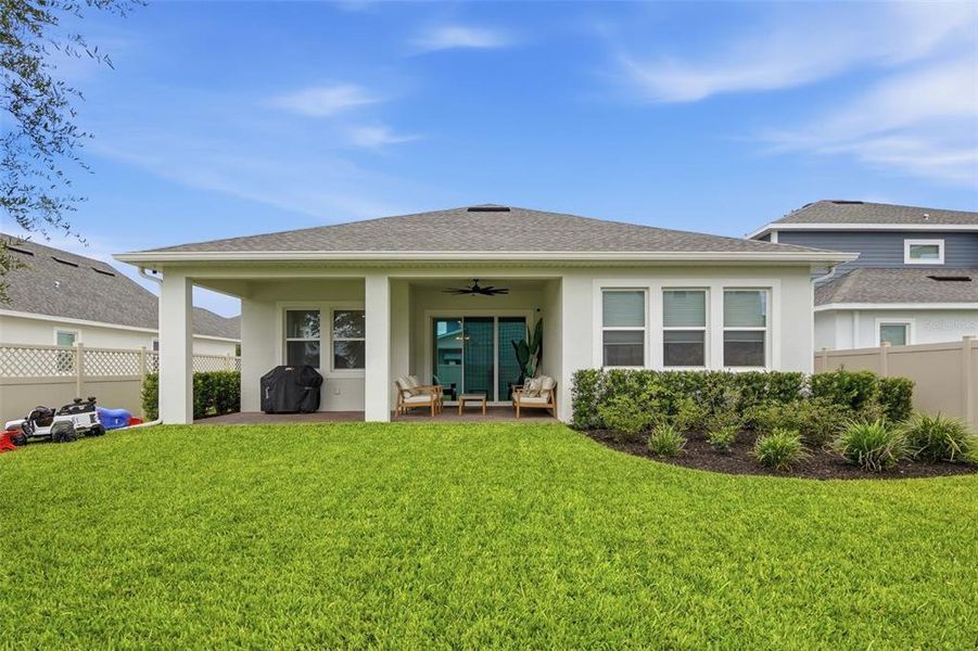 Exterior details and patio area of a home in , Winter Garden (Image 4). Exterior details and patio area of a home in , Winter Garden (Image 4).