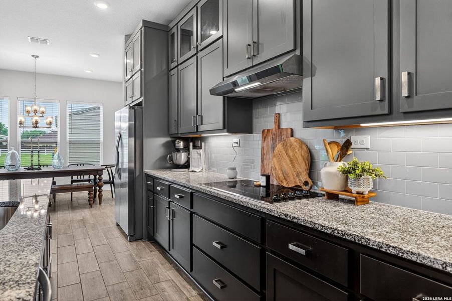 Furnished interior view inside a new home in Pradera Ridge, Floresville (Image 9).