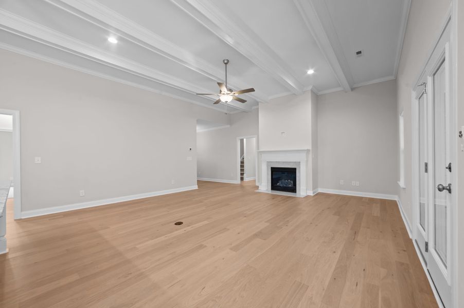 Spacious, unfurnished interior of a new home in The Preserve at Langston, Winterville (Image 28). Spacious, unfurnished interior of a new home in The Preserve at Langston, Winterville (Image 28).