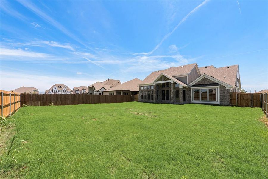 Exterior details and patio area of a home in Park Trails, Forney (Image 2). Exterior details and patio area of a home in Park Trails, Forney (Image 2).