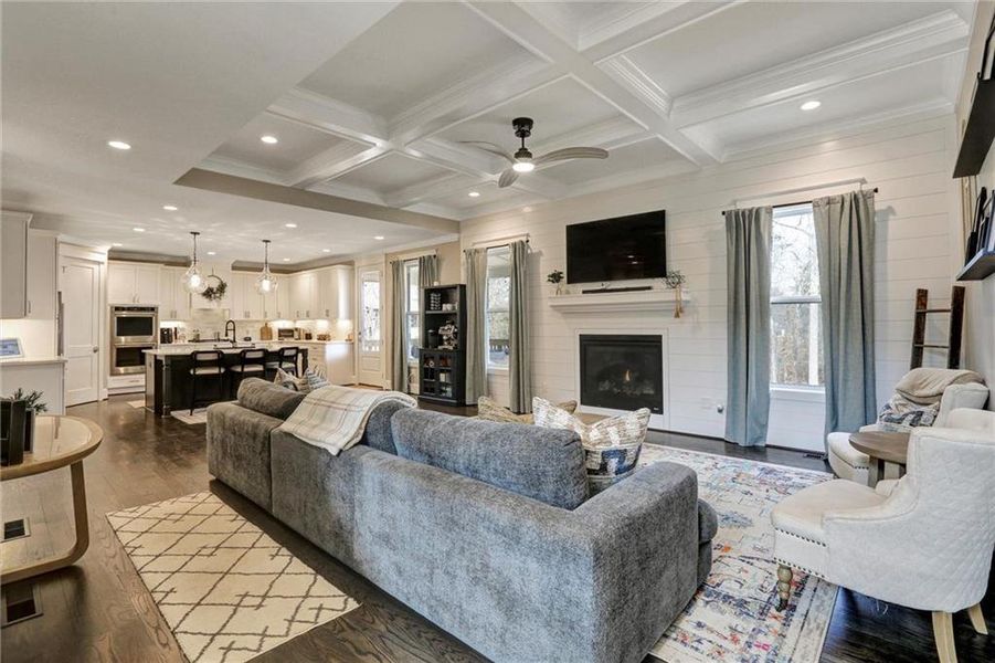 Furnished interior view inside a new home in , Buford (Image 33). Furnished interior view inside a new home in , Buford (Image 33).
