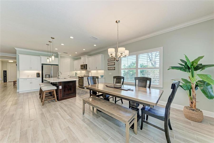 Furnished interior view inside a new home in , Parrish (Image 47).