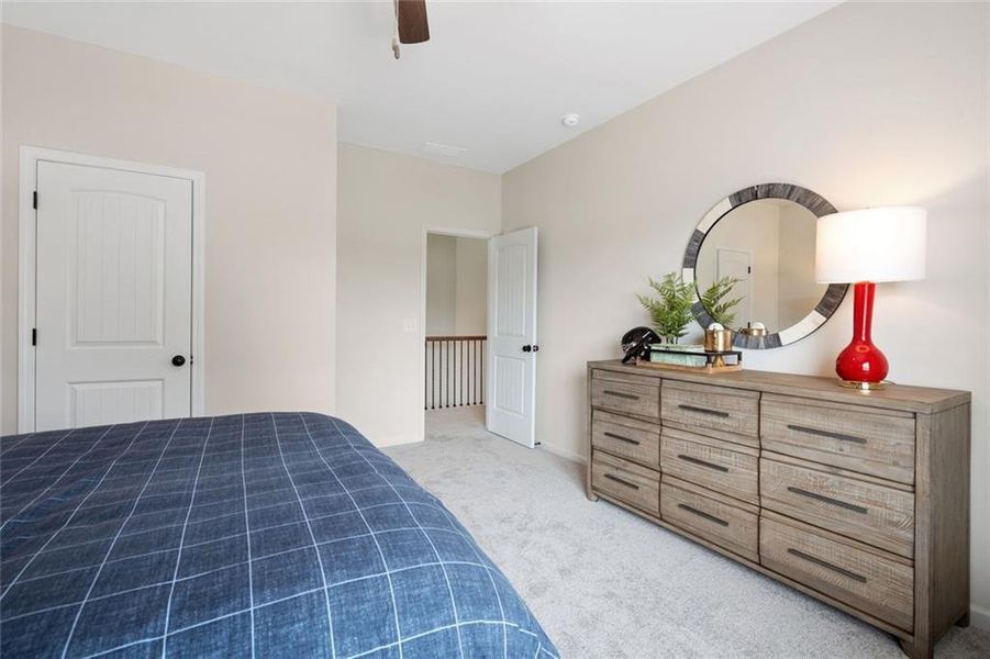 Furnished interior view inside a new home in Allen Manor, Hoschton (Image 13).