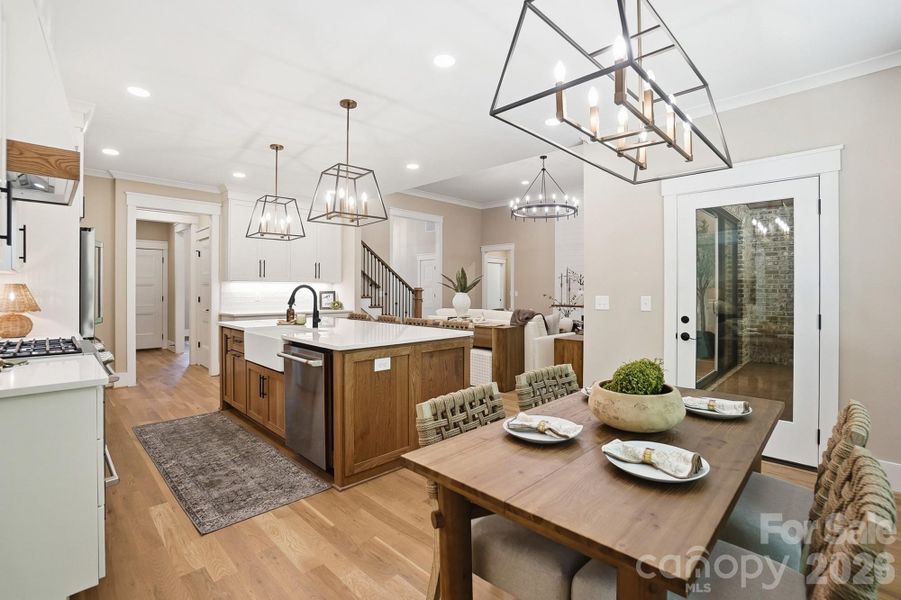 Furnished interior view inside a new home in , Marshville (Image 28).