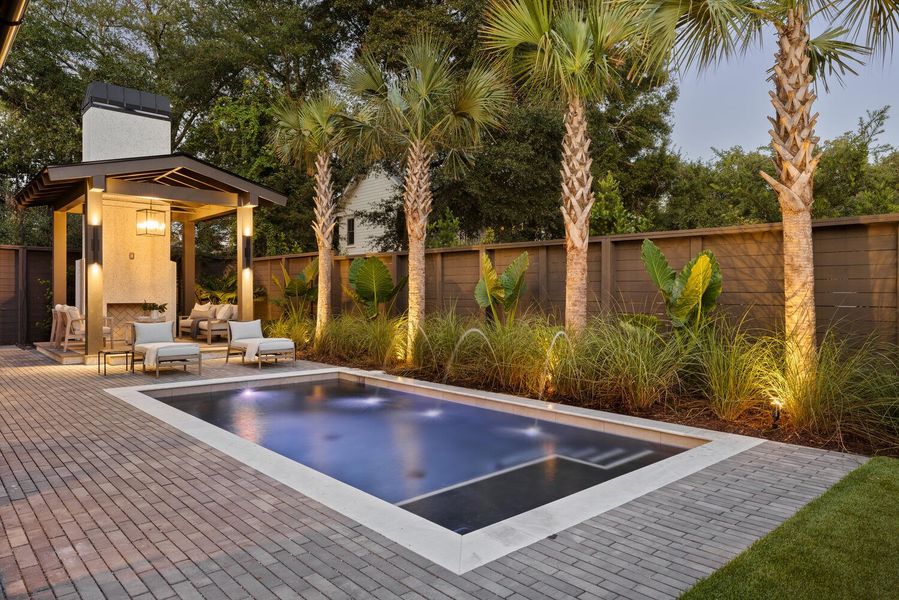 Exterior details and patio area of a home in , Mount Pleasant (Image 40).