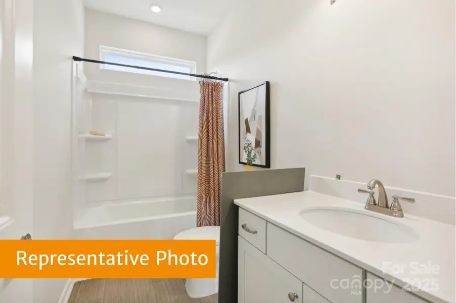 Furnished interior view inside a new home in Country Club Village, Salisbury (Image 2).