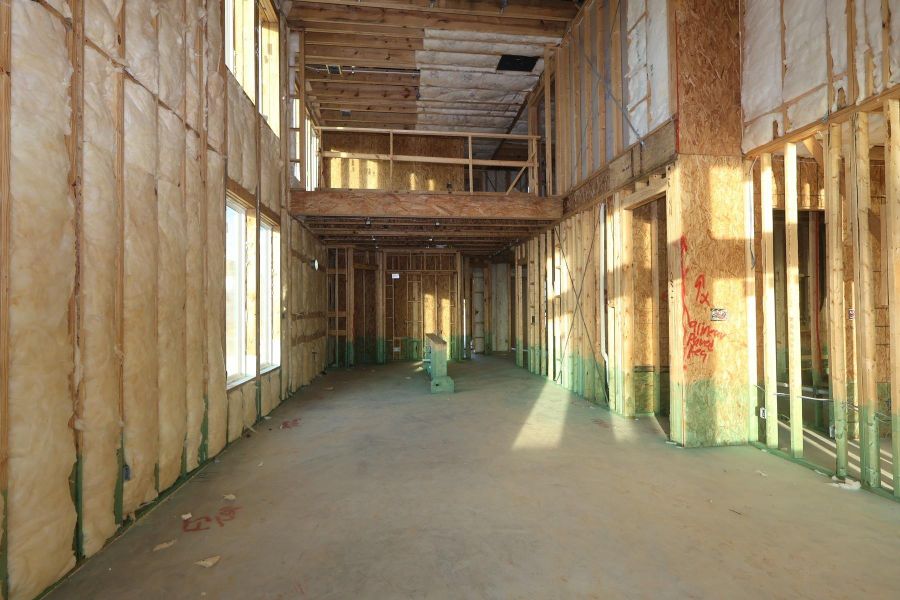 In-progress construction of a new home in Woodson’s Reserve, Spring, TX (Image 8).