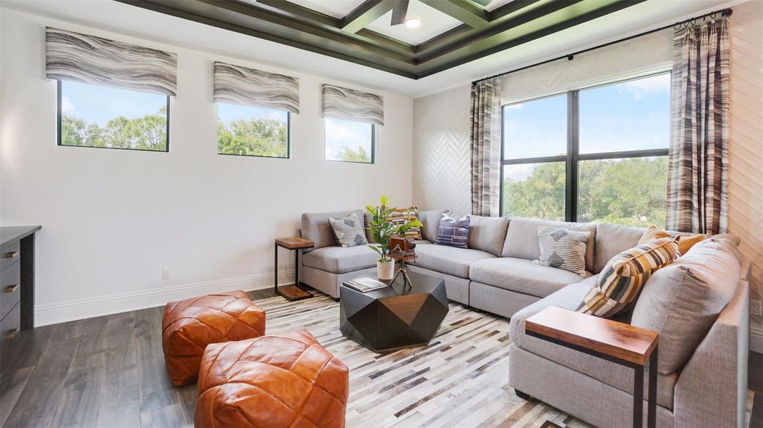 Furnished interior view inside a new home in Artistry Palm Beach, Palm Beach (Image 31).