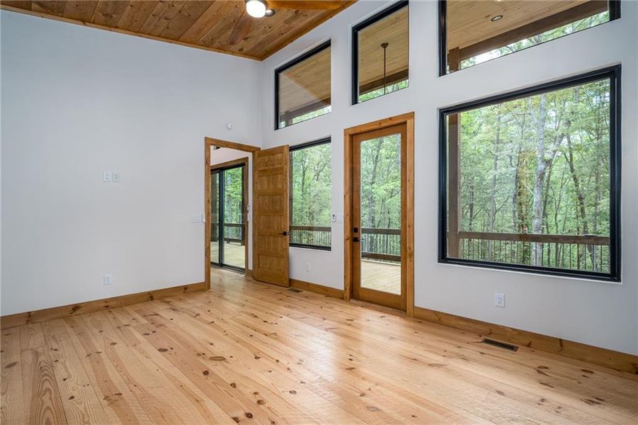 Spacious, unfurnished interior of a new home in , Morganton (Image 21).