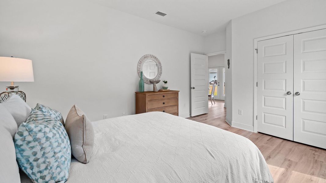 Representative furnished interior of a home built from the McKenzie by D.R. Horton in Holley Grove at Peach Creek - Waterfront Homes, Santa Rosa Beach (Image 23).