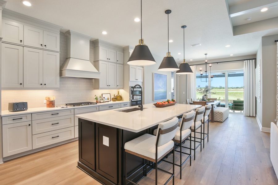Furnished interior view inside a new home in Palm Grove, Lakewood Ranch (Image 7).