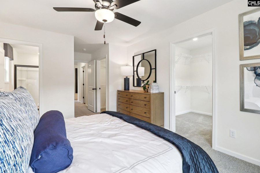 Furnished interior view inside a new home in Victory Woods, Columbia (Image 17). Furnished interior view inside a new home in Victory Woods, Columbia (Image 17).