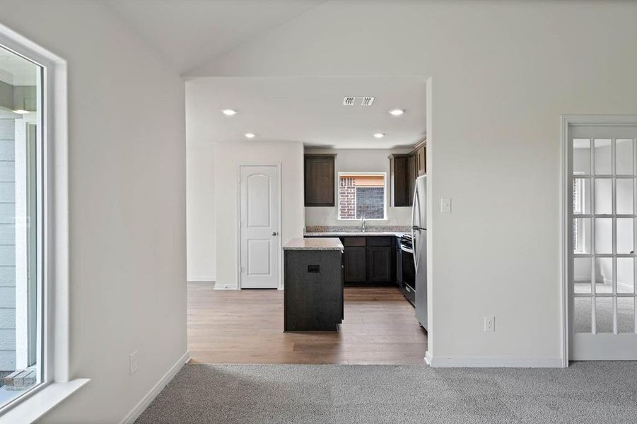 Furnished interior view inside a new home in Cresson Estates, Cresson (Image 3).
