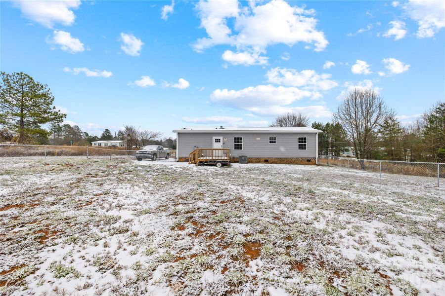 Exterior details and patio area of a home in , Lawndale (Image 19). Exterior details and patio area of a home in , Lawndale (Image 19).