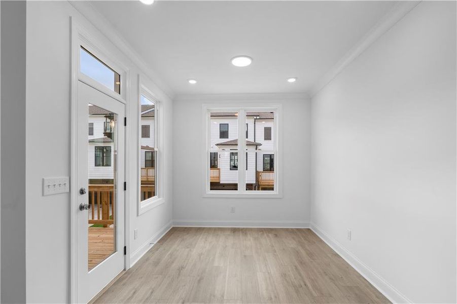 Spacious, unfurnished interior of a new home in , Buford (Image 22).