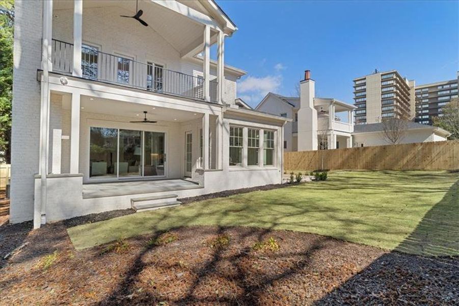 Front exterior of a new home in , Atlanta, GA, highlighting curb appeal (Image 20).